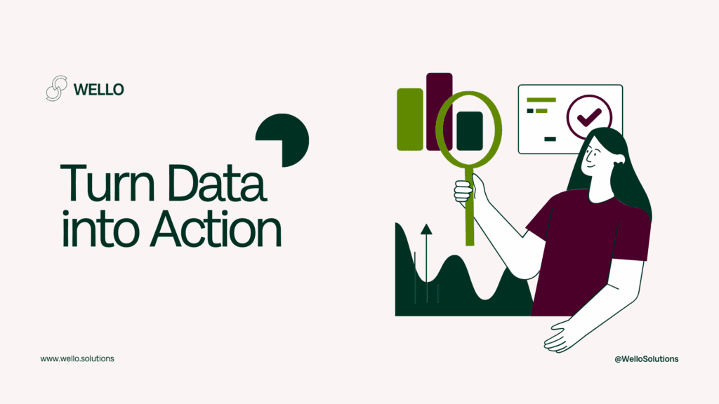 Green and White Simple Illustrative Data Analytics Presentation - Wello Solutions | Best Field Service Management Software