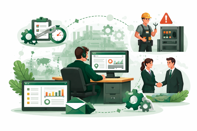 Efficient service management in action