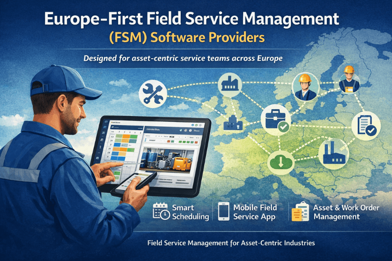 Europe-First Field Service Management (FSM) Software Providers