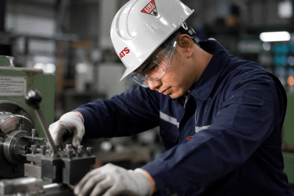 Focused on precision in the workshop