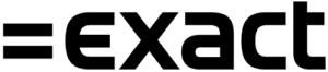 Brand logo displaying '=exact' in bold black lettering.